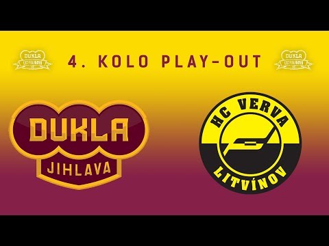 4. kolo play-out (16.3.2018) HC Dukla Jihlava - HC Verva Litvínov