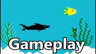 Shark! Shark! Intellivision Gameplay