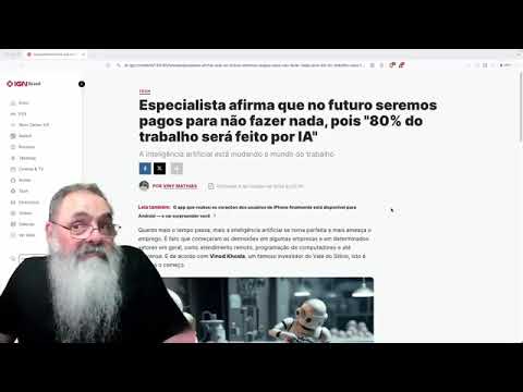 INTELIGÊNCIA ARTIFICIAL vai TRAZER o COMUNISTÃO, sem NINGUÉM PRECISAR TRABALHAR, diz ESPECIALISTA