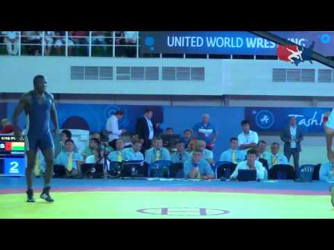74 KG Round 1 - Jordan Burroughs (USA) vs Augusto Midana (GBS)