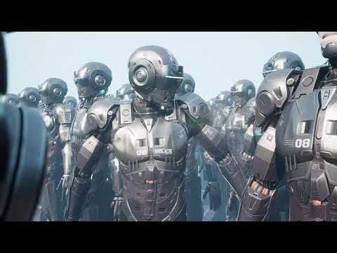 Confused Android CG sci-fi shortfilm ADARNIA
