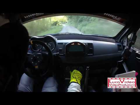 Cameracar Rally del Tartufo 2017 Roggero-Riva Lancer Evo 10 N4 - PS1 2°tempo di classe