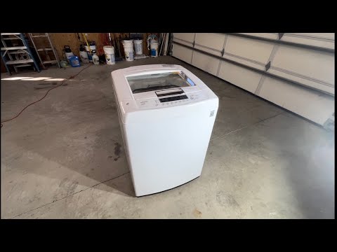 LG Top Loader Washing Machine - Complete Disassembly.