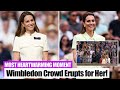 Emotional Ovation! Princess Catherine Shines in White at Wimbledon Following Cancer Remission!