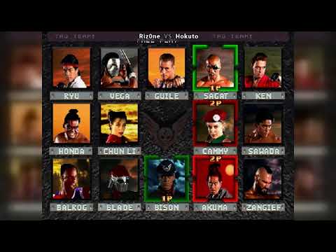 Fightcade 👊 Street Fighter: The Movie 👊🏾 RizOne 🇺🇸 Vs Hokuto 🇲🇽