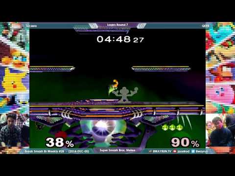 Break Smash #28   SSBM L7   Teczero VS QERB