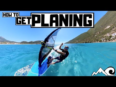 How to get planing! #windsurf #insta360