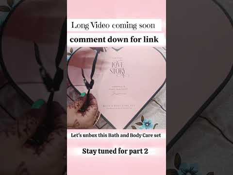 Unlock the Secrets of the Best Body Care Set: Unboxing Part 1!