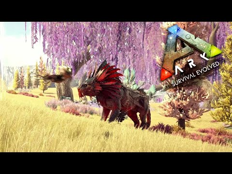 We tamed a Shadowmane - Ark Survival Evolved