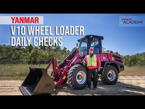 Yanmar V10 Wheel Loader Daily Checks