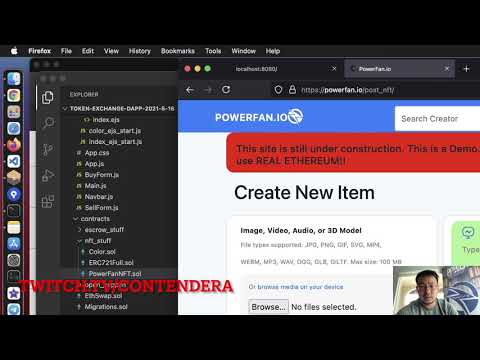 Testnet NFT Minting Success! PowerFan.io Dev-log 04 [June 11, 2021]