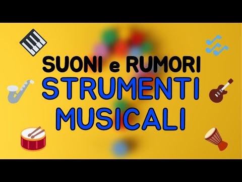 🎵 Suoni e Rumori da Indovinare - Strumenti Musicali - Audio Quiz 🎵
