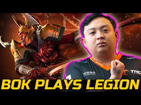 BOK LEGION COMMANDER PLAYS - AGHANIM SHARD CORE ITEM