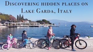Secret beach in San Felice del Benaco on Lake Garda, Italy
