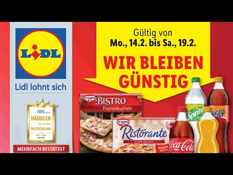 🛒 LIDL Katalog Prospekt 14. bis 19. Februar 2022 - Neuigkeiten, Angebote Deutschland 🇩🇪