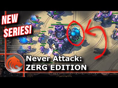 StarCraft 2: Never Attack to Grandmaster ZERG Edition!