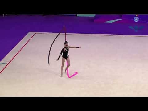 Ilona Zeynalova AZE Ribbon AA WC CLUJ-NAPOCA 2023