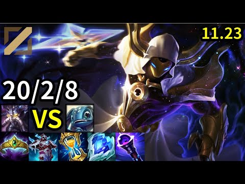 Kassadin Mid vs Fizz - KR Master | Patch 11.23