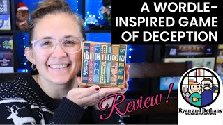 Ryan and Bethany Board Game Reviews - Fiction video thumbnail