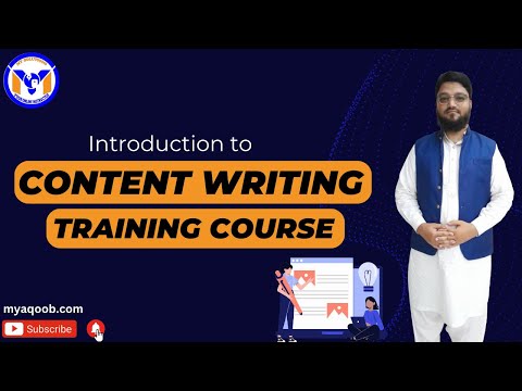 Introduction to Content Writing Training Course Tutorial Urdu/Hindi ...