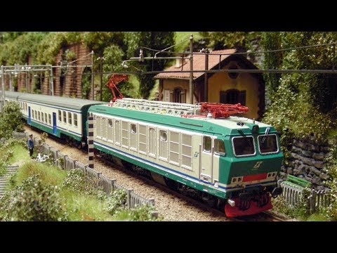 Treni in Transito: Modelagem de Transporte Ferroviário na Itália - O Excelente Modelo Ferroviário de Carlo Viganò