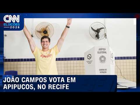 Acompanhe a votação de João Campos em Pernambuco | CNN ELEIÇÕES