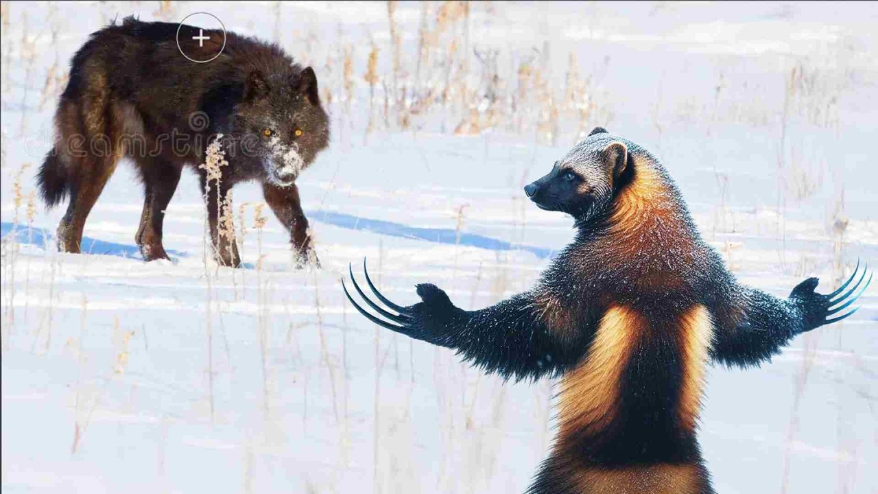 Ataques de  wolverines capturados por câmeras