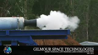 Gilmour Space Technologies passes 1st orbital engine test