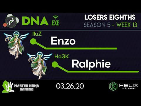 DNA.EXE S5:W13 - Ho3K | Ralphie (Mario, Palutena) Vs. IluZ | Enzo (Falco, Palutena) - L Eighths