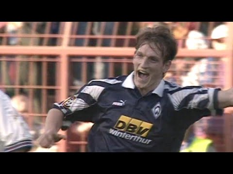 Karlsruher SC - Werder Bremen, BL 1996/97 11.Spieltag Highlights