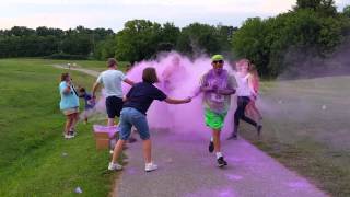 preview picture of video 'Franklin County Relay for Life 3K Color Run 2014'