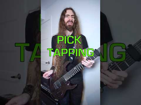 How to make Pick Tapping - Express Guitar Lesson 7 #shorts #guitar #tapping