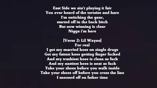 Lil Wayne Ft Gudda Gudda - Menace 2 Society (Lyrics)