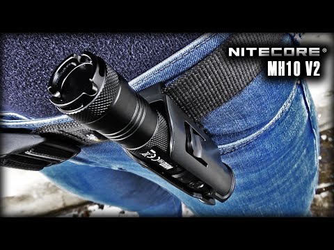 NITECORE MH10 V2 žibintuvėlis 1200 liumenų video