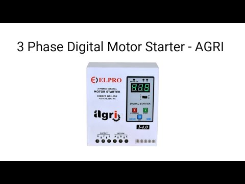 TELLA - 3 Phase Digital DOL Starter With Water Level Controller