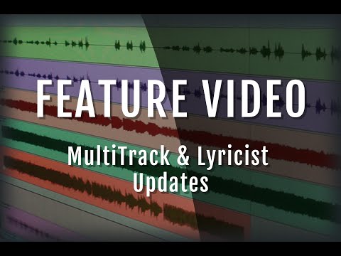 Feature 7 -  MultiTrack & Lyricist (AUv3 plugins)