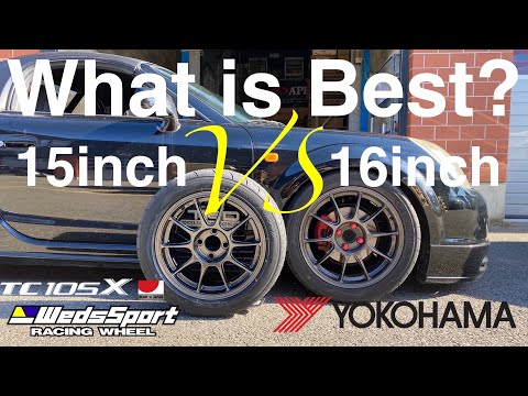 EP7 Project Lotus Hunter: Wheels and Tires! Wedssort TC105X with Yokohama Advan AD08R (S)? 2 Sizes?