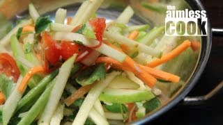 Thai-style Green Apple Salad