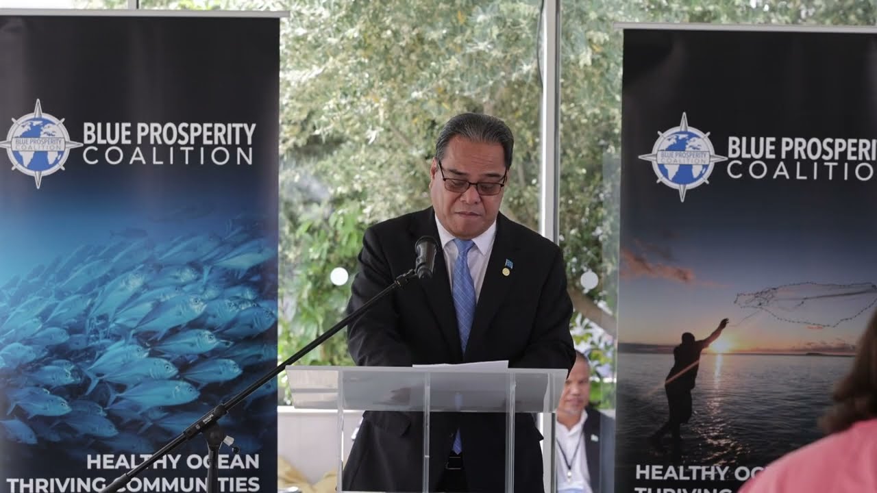 H.E. President Wesley Simina | Our Ocean Confernce 2024