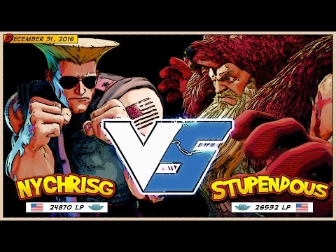 NYChrisG (Guile) vs Stupendous (Zangief) ► Ranked ► 12.31.16