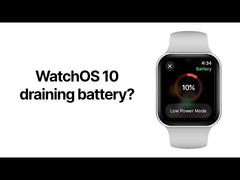 Apple Watch Battery Draining Fast on WatchOS 10? Try this.