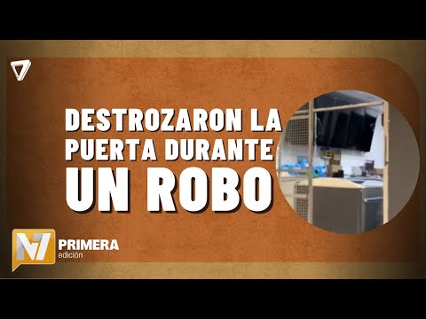 AHORA: reventaron la PUERTA de una HELADERÍA de Las Heras para entrar a ROBAR