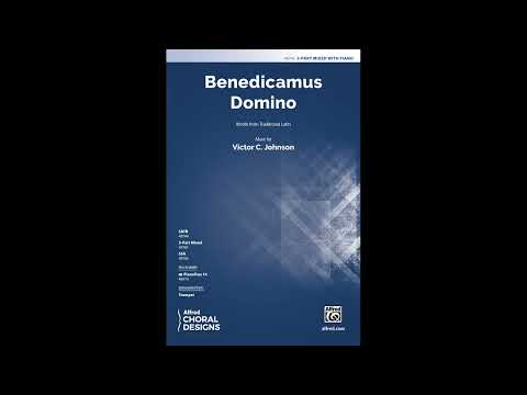 Benedicamus Domino (3-Part Mixed), by Victor C. Johnson – Score & Sound