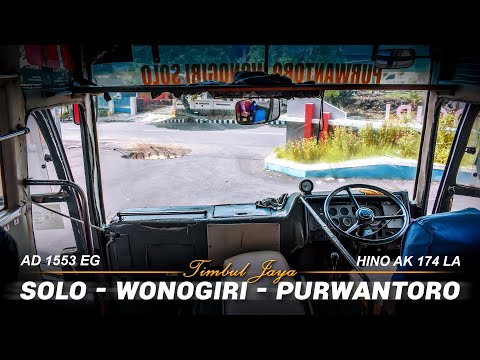 WONOGIRI - NGADIROJO | Pesona Angin Cendela (Cepoy - Cepoy), Naik Bus Bumel Timbul Jaya