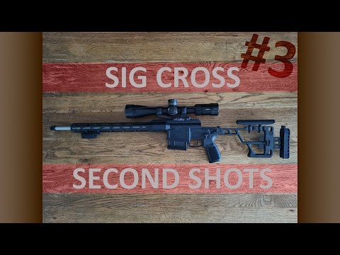 Sig Sauer Cross Bolt Action Rifle 6.5 Creedmoor Second Factory Ammunition Accuracy Test