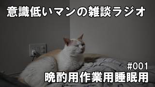【雑談ラジオ】意識低い42歳独身のくせに人生相談にのってみた【晩酌用作業用】