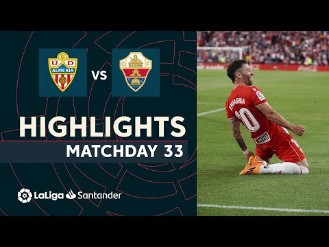 Resumen de UD Almería vs Elche CF (2-1)