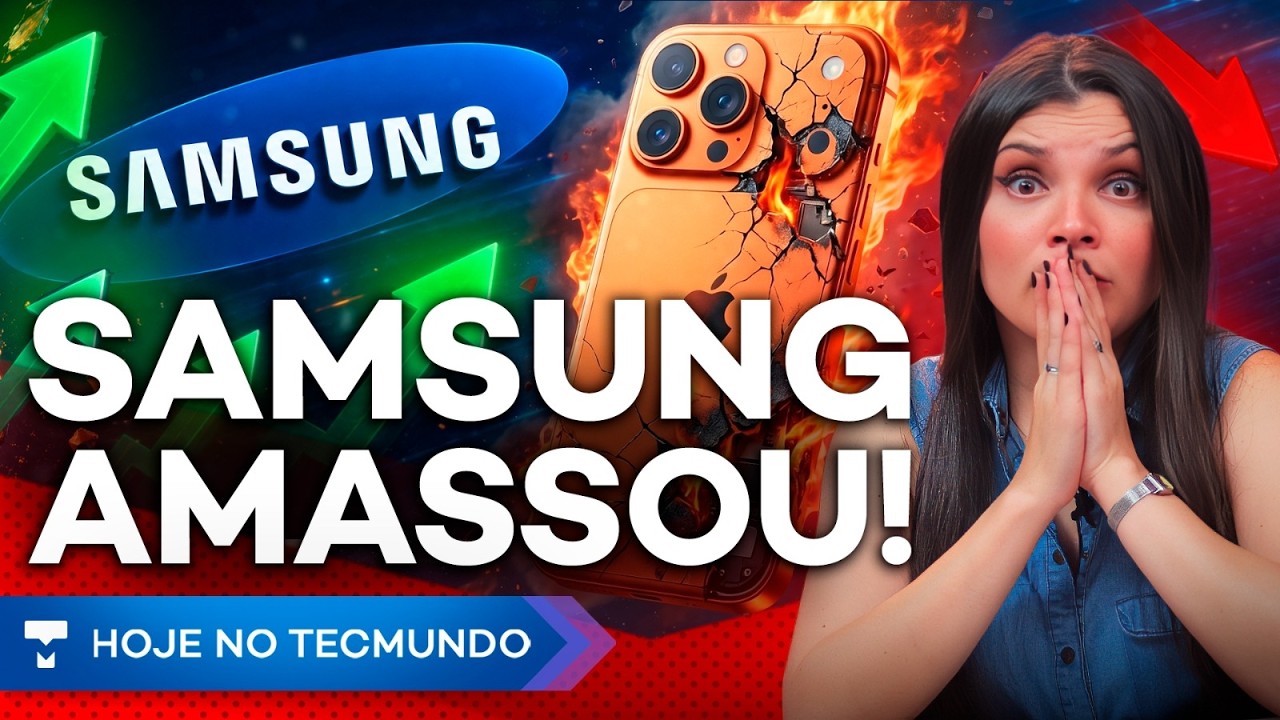 NETFLIX VAI TE OBSERVAR?! VAZAMENTO NO INSS! APPLE DESPENCA NO BRASIL! FIM DO GALAXY Z FLIP, VPN e +