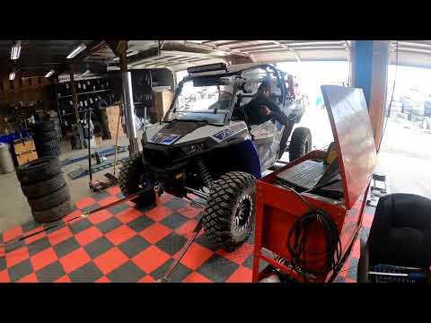 RzR Xp1000 Kraftwerks Supercharger kit on our DYNO