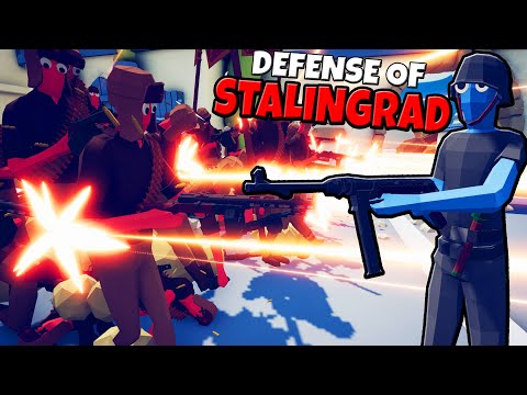 TABS Brutal WW2 Defense of STALINGRAD! - Totally Accurate Battle Simulator New Update